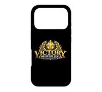 Victoire à Travers Jésus Pâques Écriture chrétienne inspirée Coque pour iPhone 17 Pro