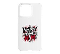 Victoire à Travers Lui Croix guerrière chrétienne Coque pour iPhone 15 Pro Max