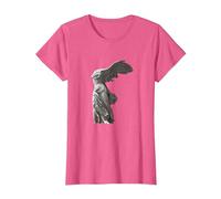 Victoire ailée de Samothrace T-Shirt, Femme, Rose Chiné, 3XL