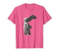 Victoire ailée de Samothrace T-Shirt, Homme, Rose Chiné, 3XL