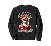 Victoire en Jésus - Paroles chrétiennes Mignonnes Sweatshirt