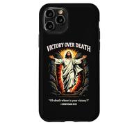 Victoire sur la Mort : Résurrection de Jésus (1 Corinthiens 15:55) Coque pour iPhone 11 Pro