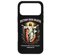 Victoire sur la Mort : Résurrection de Jésus (1 Corinthiens 15:55) Coque pour iPhone 17 Pro Max