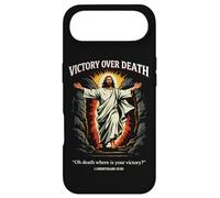 Victoire sur la Mort : Résurrection de Jésus (1 Corinthiens 15:55) Coque pour iPhone Air