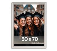 Victor Cadre Photo 50x70 Beige Turner Style Maison de Campagen - avec Verre Acrylique Incassable - Bar: 39x17mm - Châssis pour l'image Vintage