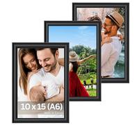 Victor Cadre Photo Boho Blanc en 10x15 cm (A6) - Bar: 30x16mm - Vintage Décoration Rustique - Blanc 10x15 - Maison de Campagne