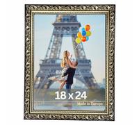 Victor Cadre Photo Boho Blanc en 10x15 cm (A6) - Bar: 30x16mm - Vintage Décoration Rustique - Blanc 10x15 - Maison de Campagne