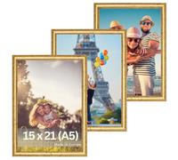 Victor Cadre Photo Boho Blanc en 10x15 cm (A6) - Bar: 30x16mm - Vintage Décoration Rustique - Blanc 10x15 - Maison de Campagne