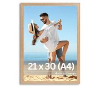 Victor cadre photo Klee beige en 21x30 cm (A4) - bois - design simple et moderne - décoration pour la maison