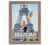 Victor cadre photo Klee marron en 15x21 cm (A5) - bois - design simple et moderne - décoration pour la maison