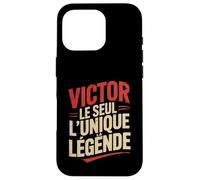 Victor Homme Humour Idée Cadeau Humoristique Drôle Coque pour iPhone 16 Pro