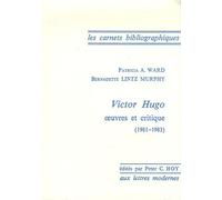 Victor Hugo - Oeuvres Et Critique 1981-1983