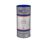 VICTOR International Nylonball Shuttle 1000 Volants badminton Tube de 3 Jaune medium