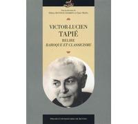 Victor lucien tapie Relire baroque et classicisme - Pur - Presses Universitaires Rennes - broché - Essai