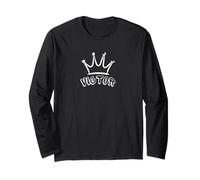 Victor Name Cool Graffiti - Couronne Royale pour Le Roi Victor Manche Longue