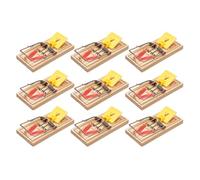 Victor Piège à Rats M205-9 Easy Set Pédale en Plastique provenant de Sources durables FSC Piège à Rats - 9 pièges en Bois