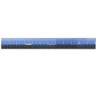 Victor Plastique double Couleur 30,5 cm facile à lire Règle Ez12pbl