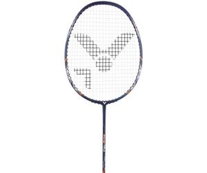 Victor QuadTec Ripple Badminton Racket - Grey/Silver. 4 Grip