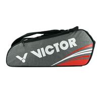 VICTOR Sac Thermique Double pour Raquettes de Badminton - Gris/Rouge