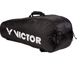Victor Sac Thermique Double pour Raquettes de Badminton Tennis Squash Noir