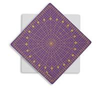 Victor tapis de découpe 32 x 32 cm violet auto-cicatrisant - support de découpe professionnel pour couture et artisanat