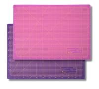 Victor tapis de découpe A0 violet rose 90 x 120 cm 3 plis auto-cicatrisant - support de découpe professionnel pour bricolage et couture, sous-main de bureau