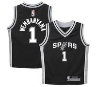Victor Wembanyama San Antonio Spurs NBA Maillot pour enfant 4-7 ans Noir