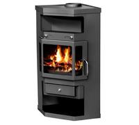 VICTORIA-05 Poêle d'angle Victoria 05 Panama 9,0 kW Gris