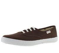 Victoria 106613-MEN Tennis 1915 Anglaise Toile Plateau Homme Marron 42