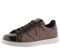 Victoria 1125273-WOMEN Basket Basse Tenis IMPRIMÉ Serpent MÉTALLISÉ Plateau Femme Bronce 37