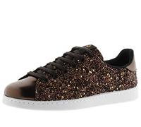 Victoria 112558-WOMEN Basket Basse Tenis Paillettes & DÉTAILS MÉTALLISÉS Plateau Femme Bronce 40