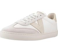 Victoria Basket Basse Unisexe Berlin Ciclista Effet Cuir & Pièces Colorées & en Croûte De Cuir en Contraste 1126184 pour Adulte Hielo 36
