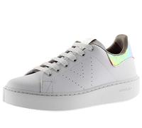 Victoria 1260140-WOMEN Basket Basse Utopia Effet Cuir avec Hologramme DORÉ À L'ARRIÈRE Qui SE Prolonge Plateforme Femme Rosa 37