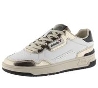 Victoria 1985 Basket Basse C80 Cuir & Pièces Métallisées & Logo Rétro 8800121 pour Femme ORO 40