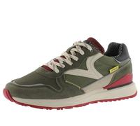Victoria 1985 Basket Basse LEGGERA Nylon & Pièces Colorées & en Croûte De Cuir & Logo Rétro 8802111 pour Homme Kaki 43