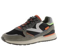 Victoria 1985 Basket Basse LEGGERA Nylon & Pièces Colorées & en Croûte De Cuir & Logo Rétro 8802112 pour Homme Negro 42