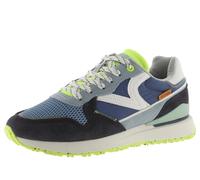 Victoria 1985 Basket LEGGERA Nylon & Pièces Colorées & en Croûte De Cuir & Logo Rétro 8802109 pour Homme Marino 43