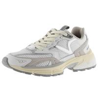 Victoria 1985 Basket Mythos Maille & Pièces Effet Cuir & Croûte De Cuir 8809100 pour Femme Blanco 38