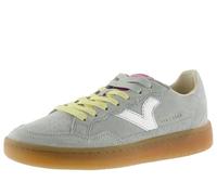 Victoria 1985 Basket Unisexe Smash Croûte De Cuir & Logo Rétro & Semelle Caramel 8806107 pour Adulte Menta 39