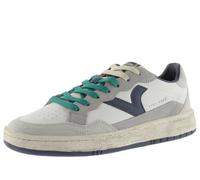 Victoria 1985 Basket Unisexe Smash Cuir & Pièces Colorées & en Croûte De Cuir & Logo Rétro 8806105 pour Adulte Marino 40