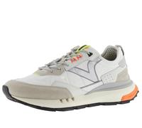 Victoria 1985 Basket Unisexe Wing Evo Nylon & Pièces Colorées & en Croûte De Cuir & Logo Rétro 8811100 pour Adulte Blanco 45