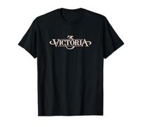 Victoria 3 Logo beige Strategy Game T-Shirt