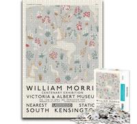 Victoria and Albert Museum Puzzle pour Adultes en Bois | Un loisir manuel à la maison - un montage clair zone par zone sur plusieurs sessions.