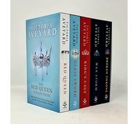 Victoria Aveyard Red Queen Series 5 Books Collection Set (Red Queen, Glass Sword, King'S Cage, War Storm)