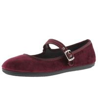 Victoria Ballerines Oda Velours & Passepoil Assorti & Boucle 104913 pour Femme Burdeos 38