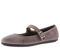 Victoria Ballerines Oda Velours & Passepoil Assorti & Boucle 104913 pour Femme Lavanda 40