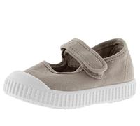 Victoria Ballerines Unisexe 1915 Toile Drec & Scratch & Bout Renforcé 136605 pour Enfants Beige 33