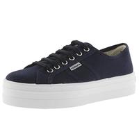 Victoria Basket Basse Barcelone Toile & Plateforme 109200 pour Femme Marino 39