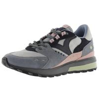 Victoria Basket Basse Luna Nylon & Pièces en Croûte De Cuir & Semelle Crantée 1156112 pour Femme Gris 40