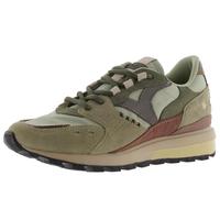 Victoria Basket Basse Luna Nylon & Pièces en Croûte De Cuir & Semelle Crantée 1156112 pour Femme Kaki 37